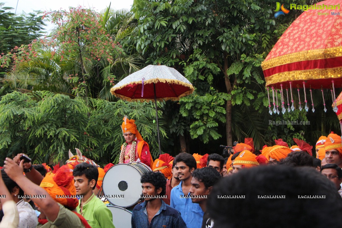 Grand Wedding Reception of Vinay-Ruchitha