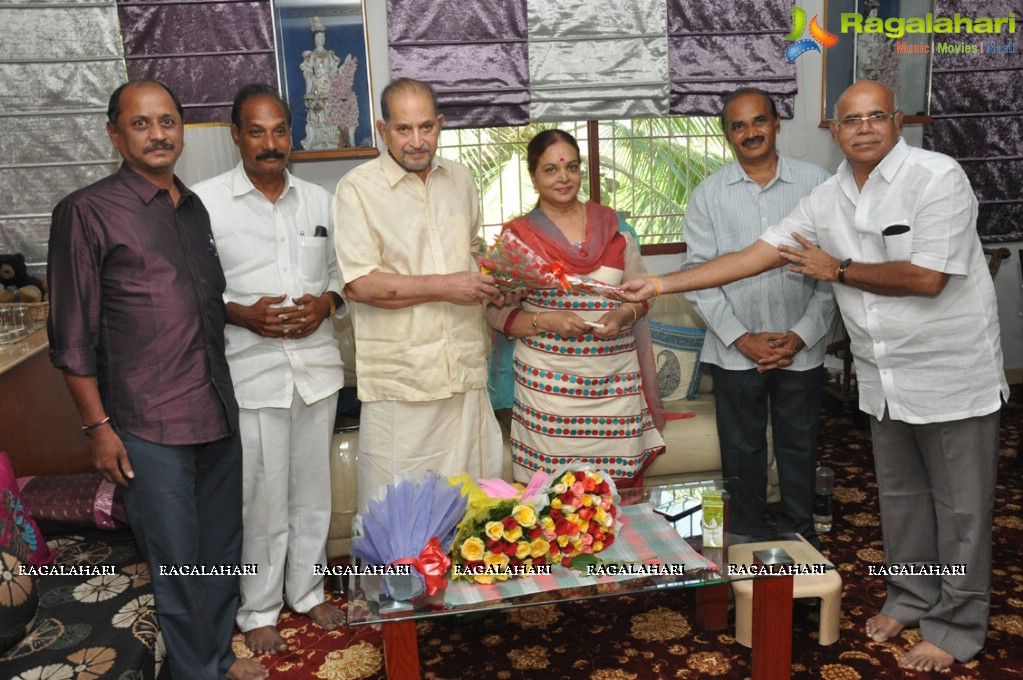 MAA felicitates Superstar Krishna