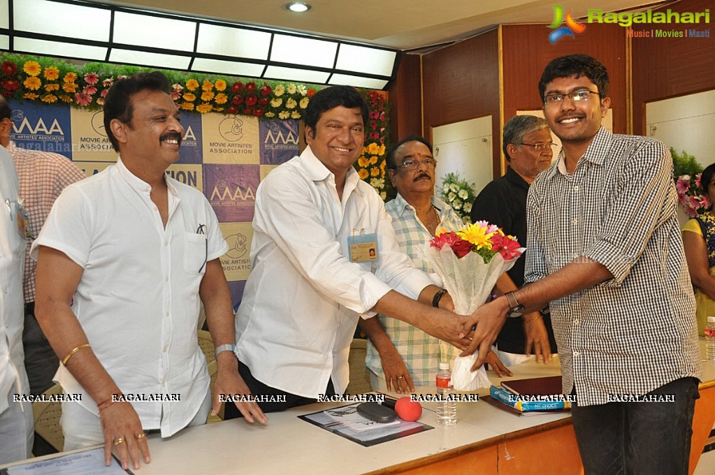 Felicitation to Jamuna and Kaikala Satyanarayana by MAA