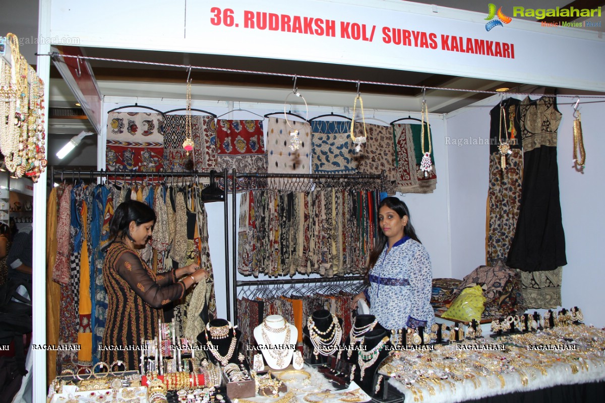 Harisha launches Sashi Nahata's Akritti Elite Exhibition and Sale at Taj Krishna, Hyderabad