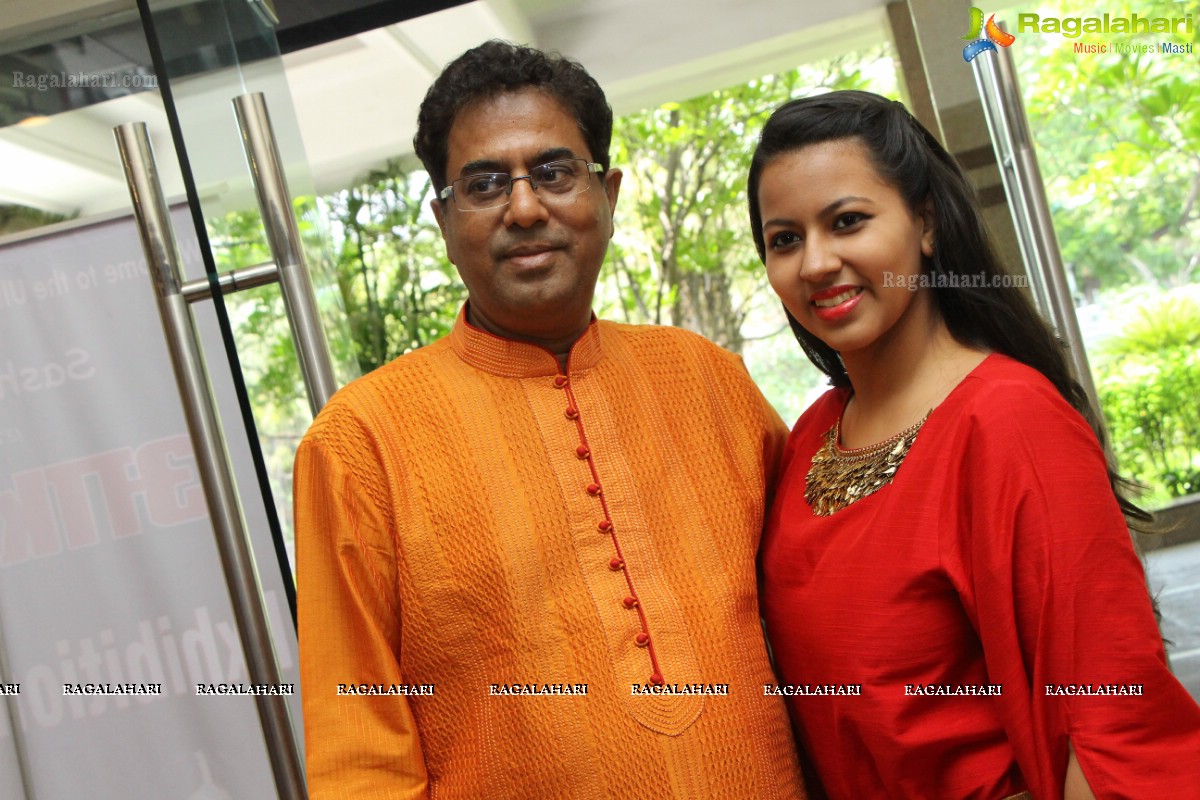 Harisha launches Sashi Nahata's Akritti Elite Exhibition and Sale at Taj Krishna, Hyderabad