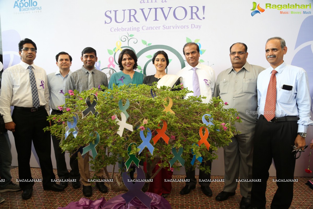 Regina Cassandra at Apollo Cancer Hospitals Celebration of Life On The Eve of Cancer Survivors' Day