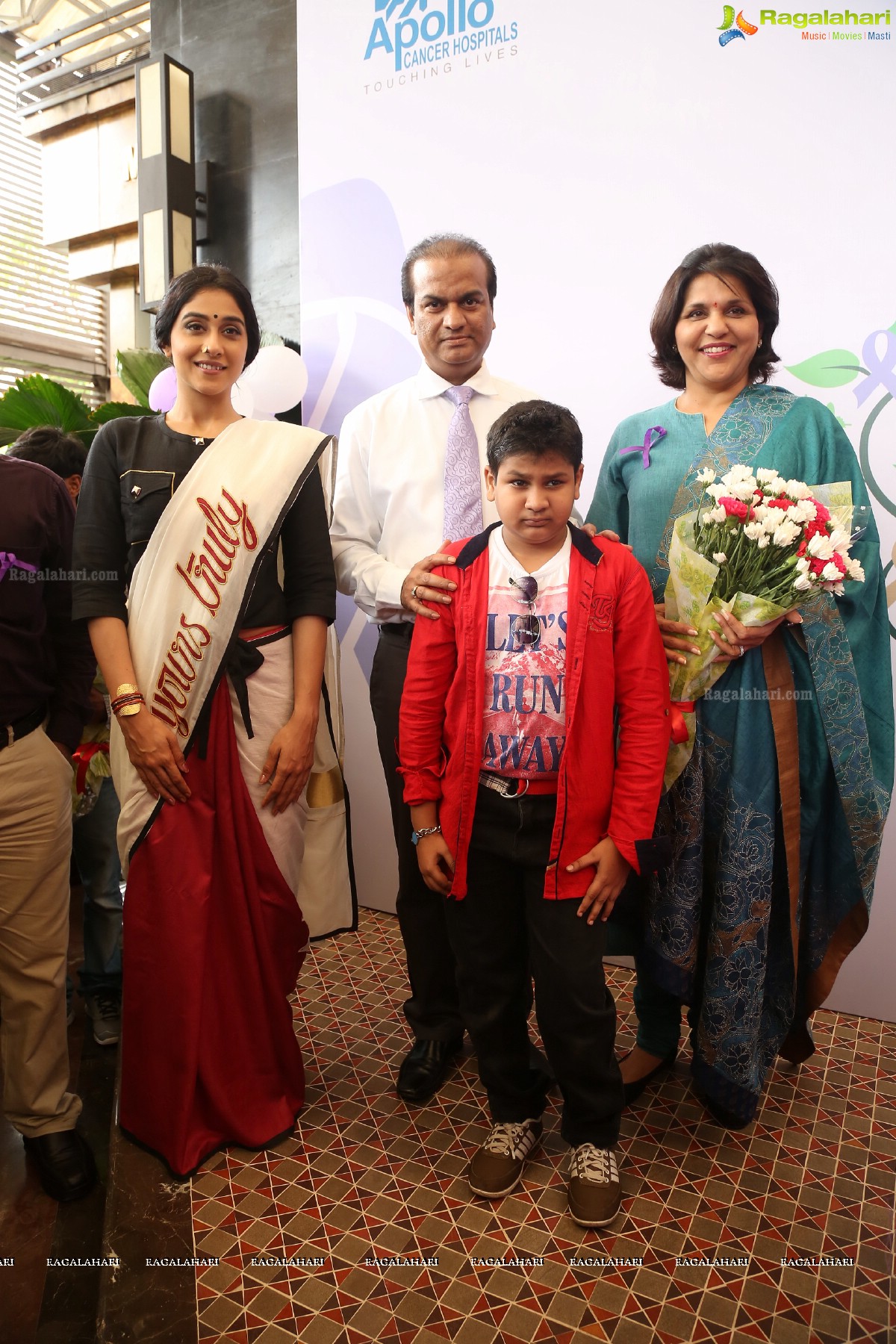 Regina Cassandra at Apollo Cancer Hospitals Celebration of Life On The Eve of Cancer Survivors' Day