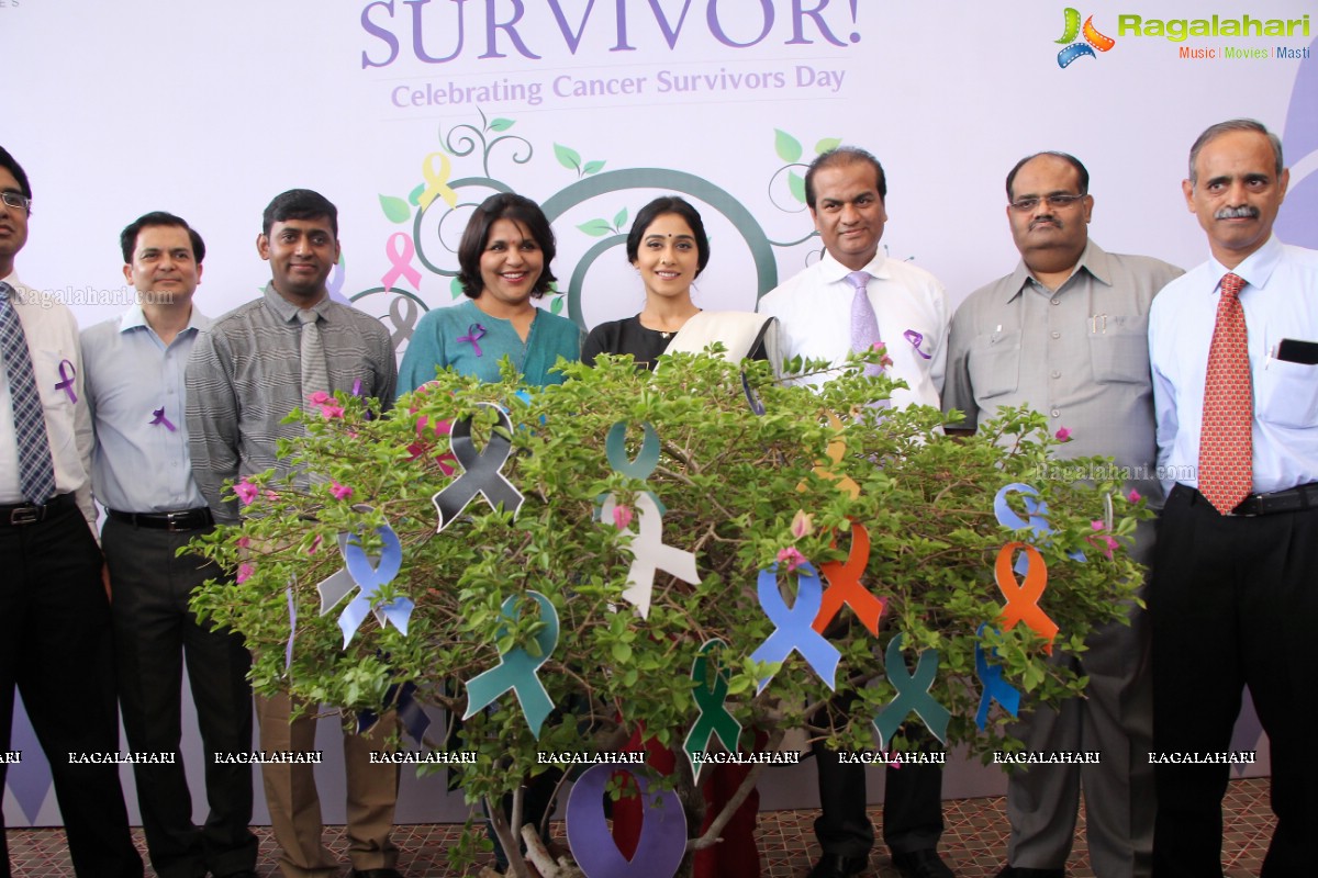 Regina Cassandra at Apollo Cancer Hospitals Celebration of Life On The Eve of Cancer Survivors' Day