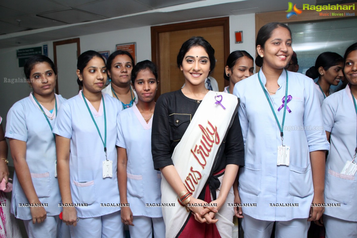 Regina Cassandra at Apollo Cancer Hospitals Celebration of Life On The Eve of Cancer Survivors' Day