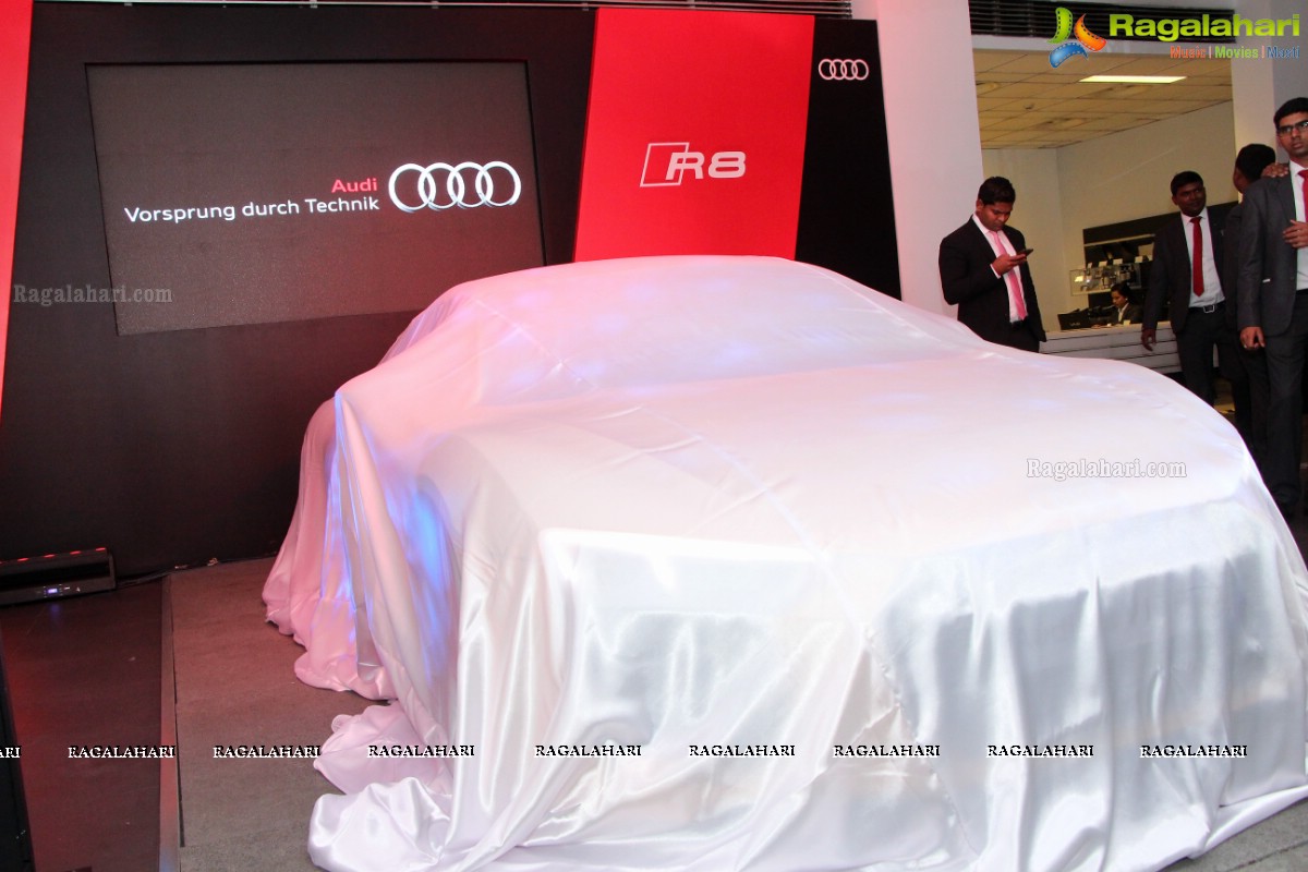 Grand Launch of Audi R8 V10 Plus in Hyderabad