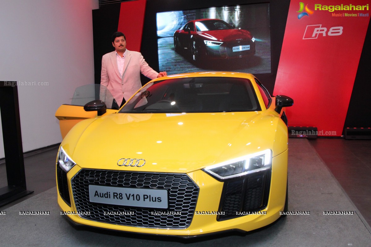 Grand Launch of Audi R8 V10 Plus in Hyderabad