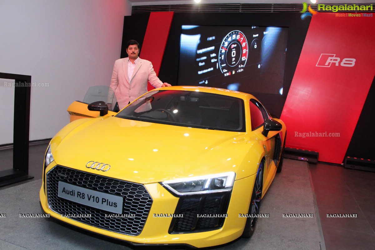 Grand Launch of Audi R8 V10 Plus in Hyderabad