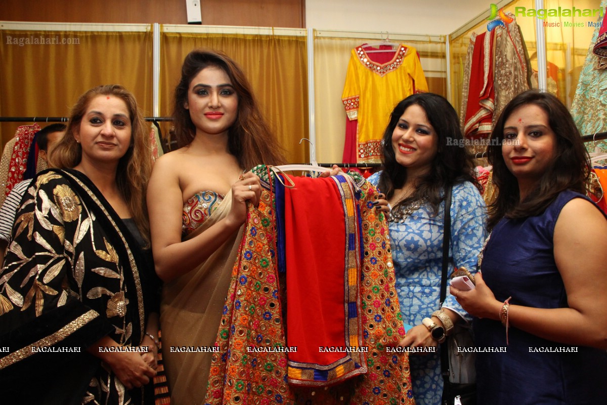 Sony Charishta launches Aura - International Fashion Exhibition at Taj Deccan, Hyderabad