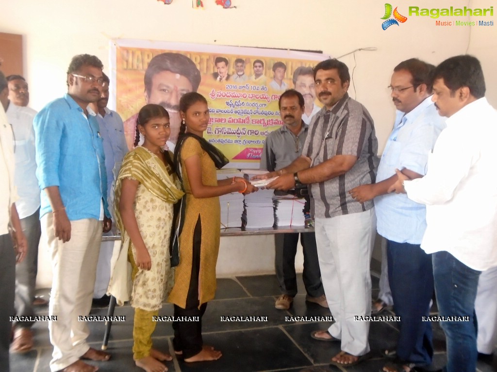 Book Donation on Balakrishna Birthday at Jeevani Voluntary Organisation, Anantapur