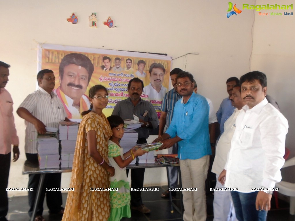 Book Donation on Balakrishna Birthday at Jeevani Voluntary Organisation, Anantapur