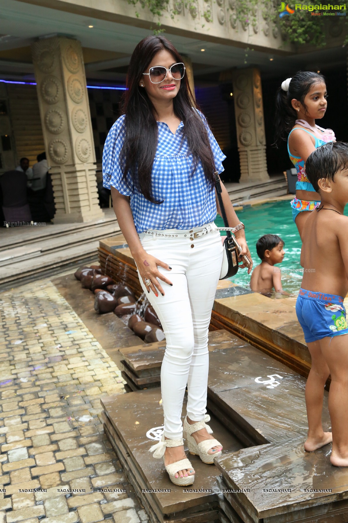 Memories by Radhika Agarwal - Pool Party for a Charity at Marriott Hotel, Hyderabad