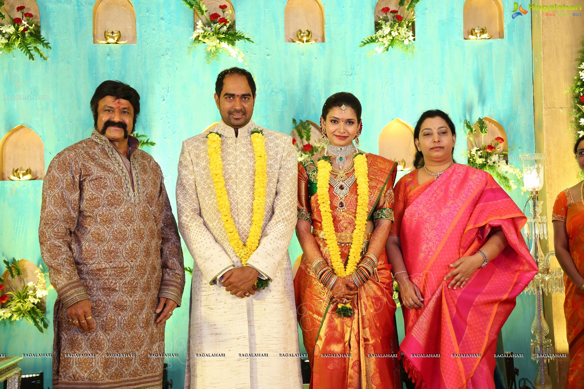 Director Krish-Dr Ramya Engagement Ceremony at Trident Hotel, Hyderabad