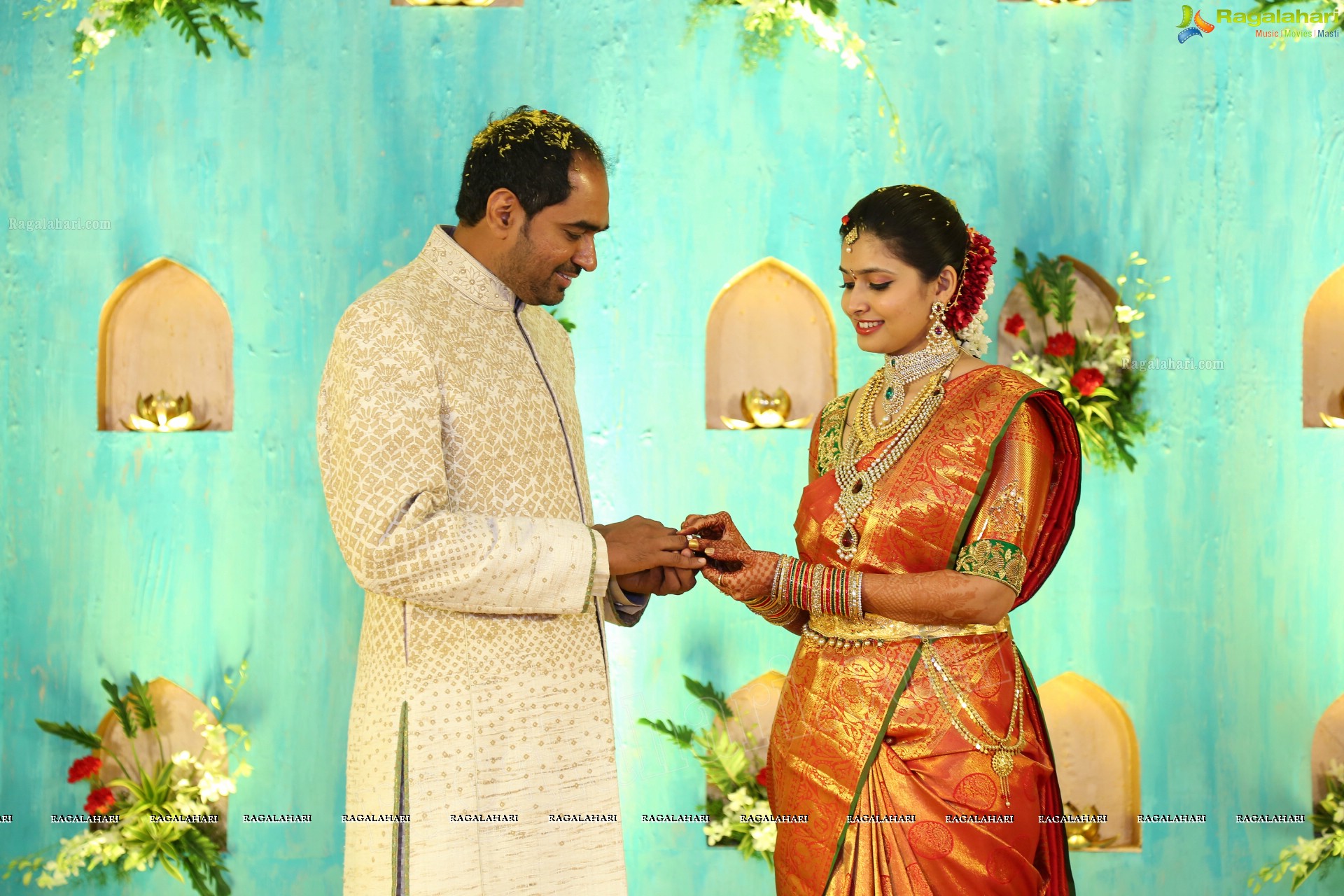 Director Krish-Dr Ramya Engagement Ceremony at Trident Hotel, Hyderabad