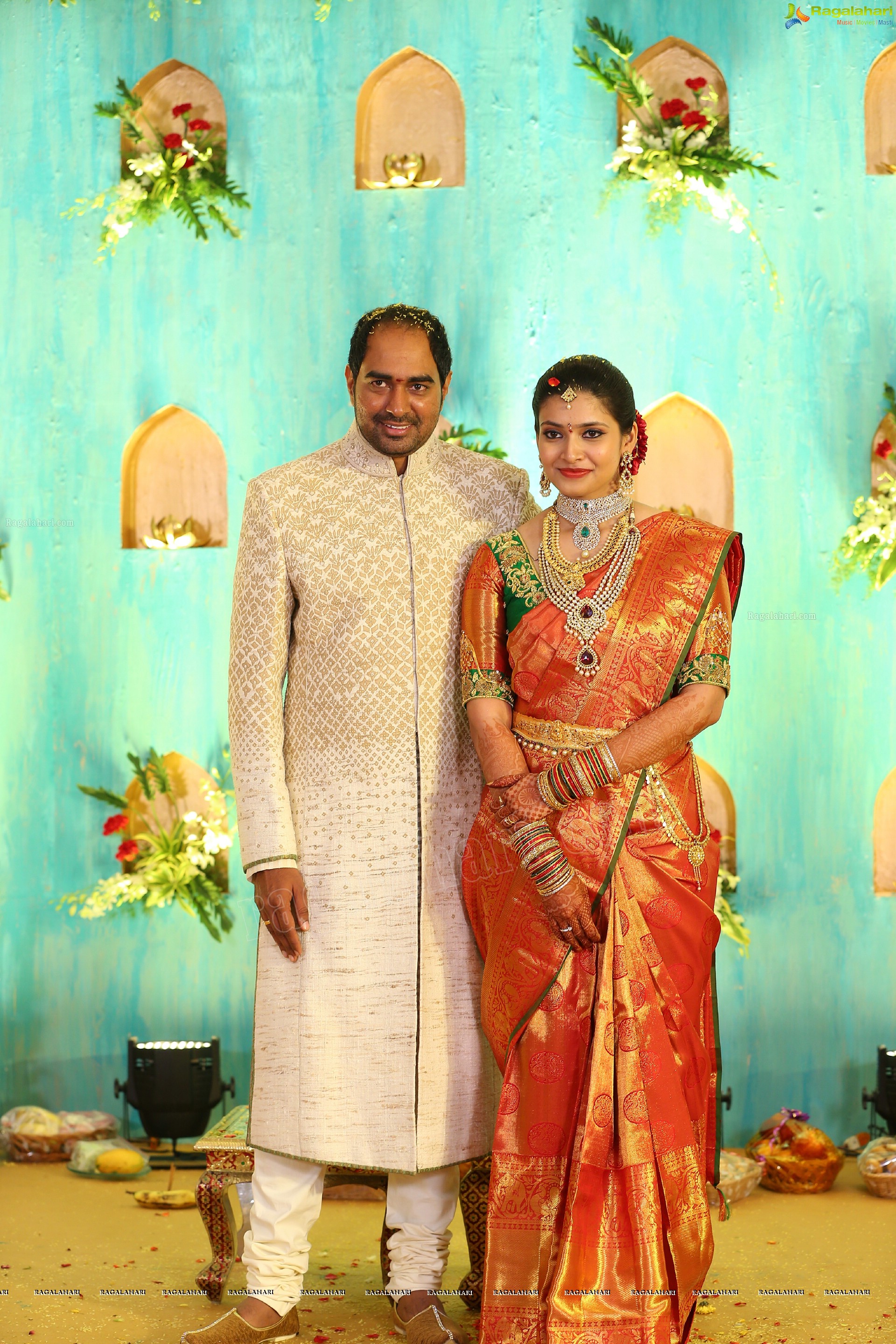 Director Krish-Dr Ramya Engagement Ceremony at Trident Hotel, Hyderabad