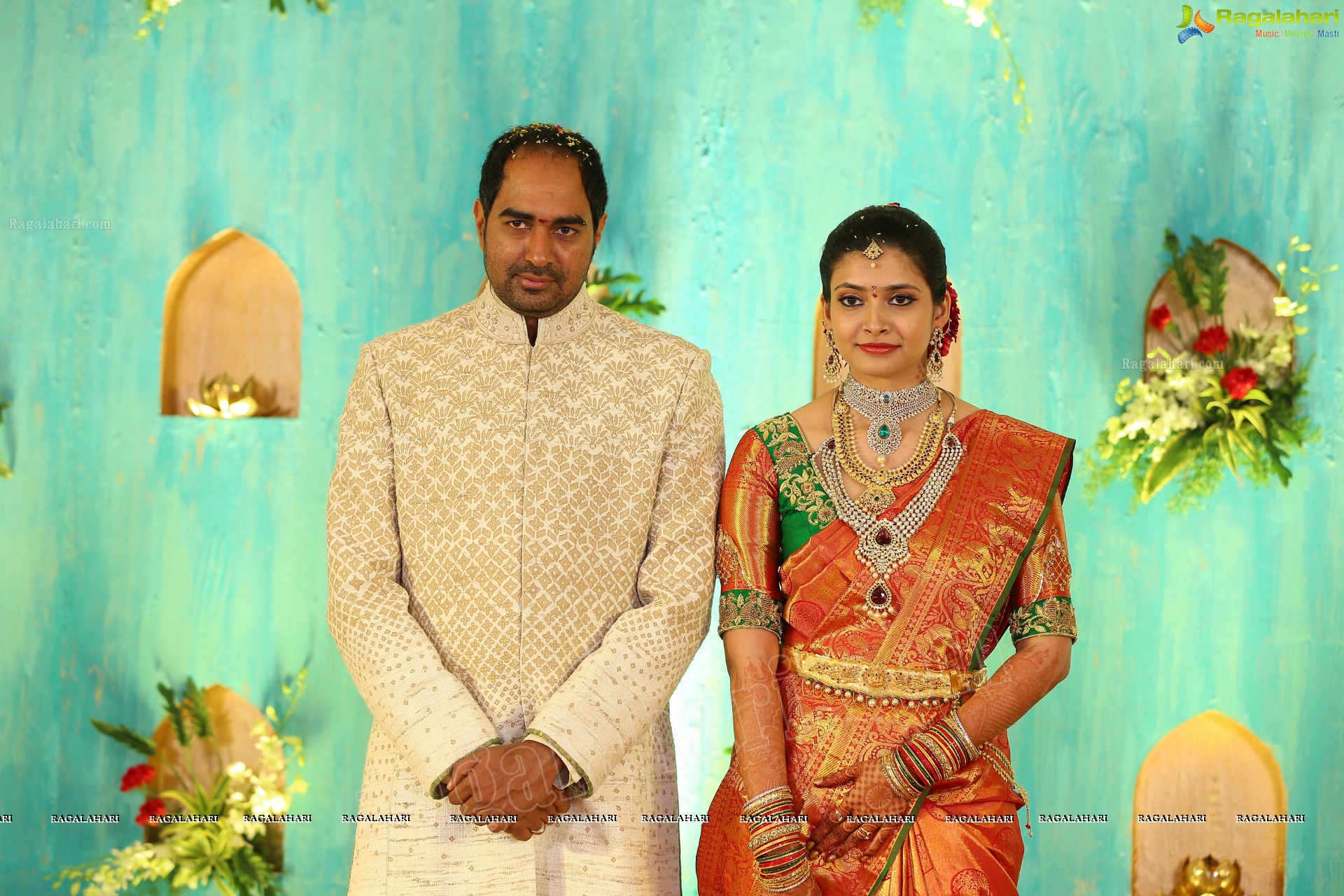 Director Krish-Dr Ramya Engagement Ceremony at Trident Hotel, Hyderabad