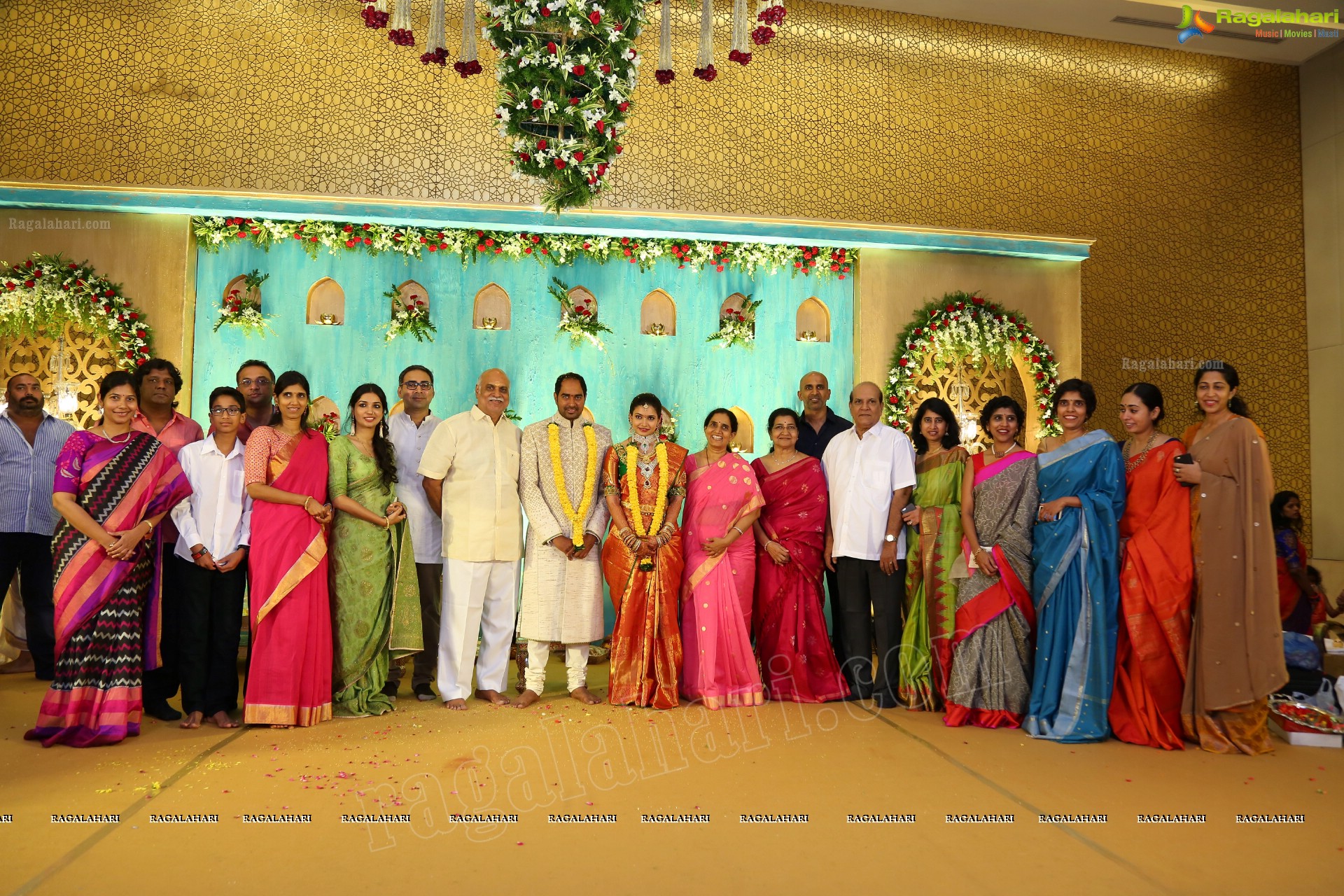 Director Krish-Dr Ramya Engagement Ceremony at Trident Hotel, Hyderabad