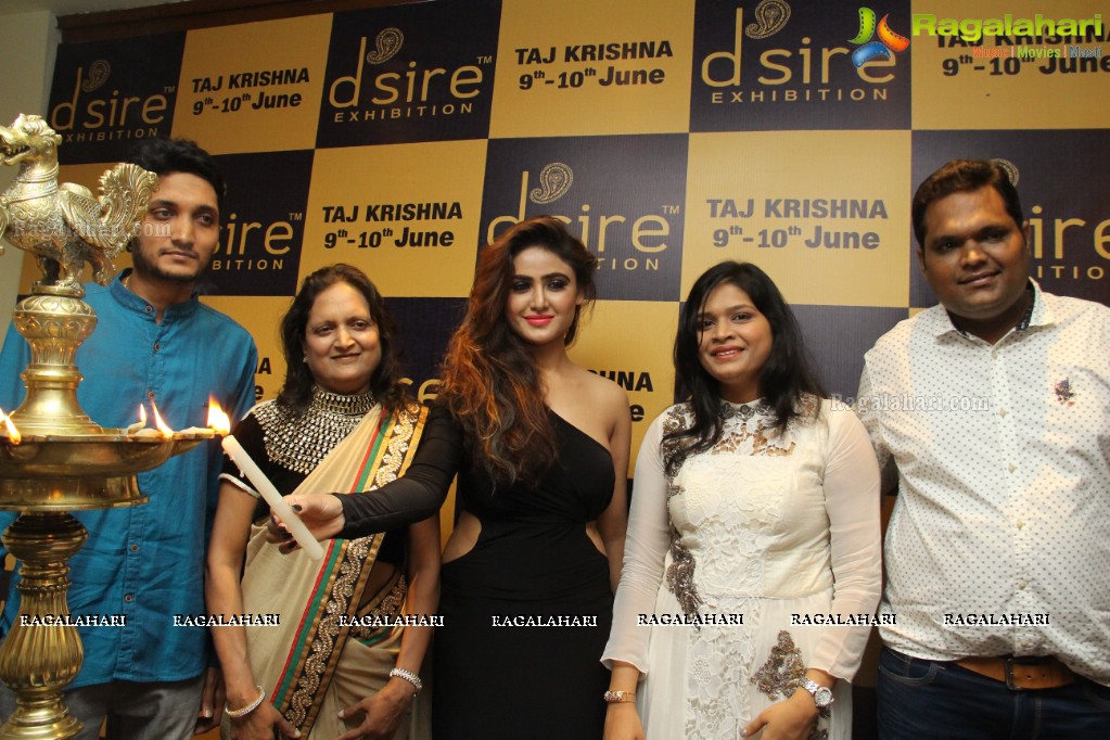 Sony Charishta launches D'sire Exhibition and Sale at Taj Krishna, Hyderabad
