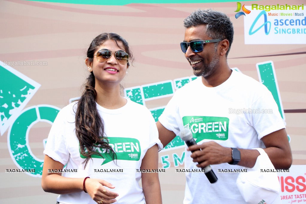 Go Green Walk by The V Park Hyderabad