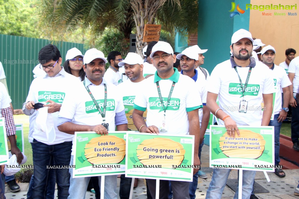 Go Green Walk by The V Park Hyderabad