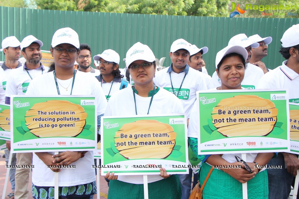 Go Green Walk by The V Park Hyderabad