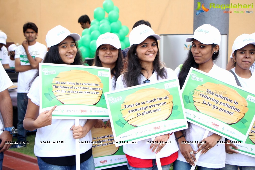 Go Green Walk by The V Park Hyderabad