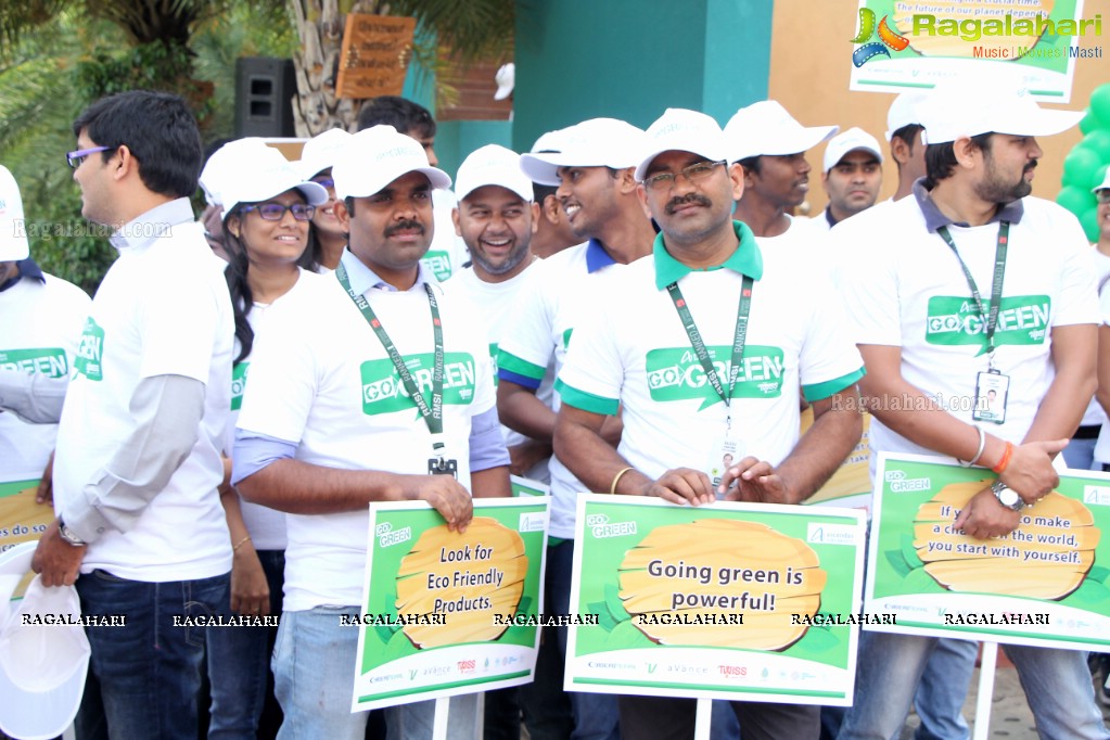 Go Green Walk by The V Park Hyderabad