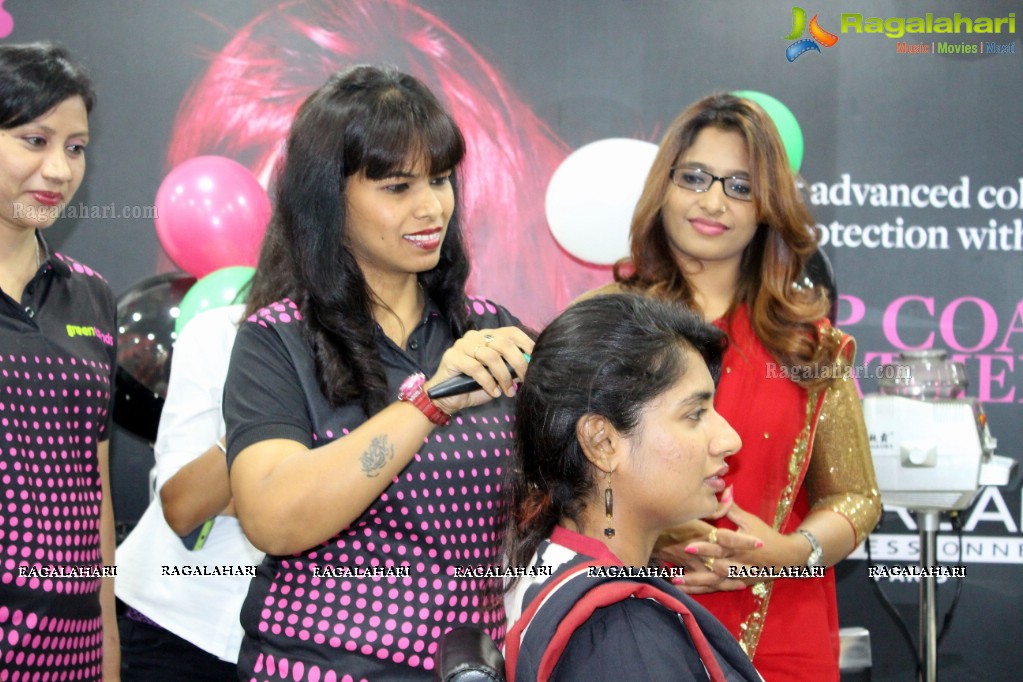 Green Trends Salon launches 329th Outlet in Anand Bagh and 330th outlet Old Alwal in Secunderabad