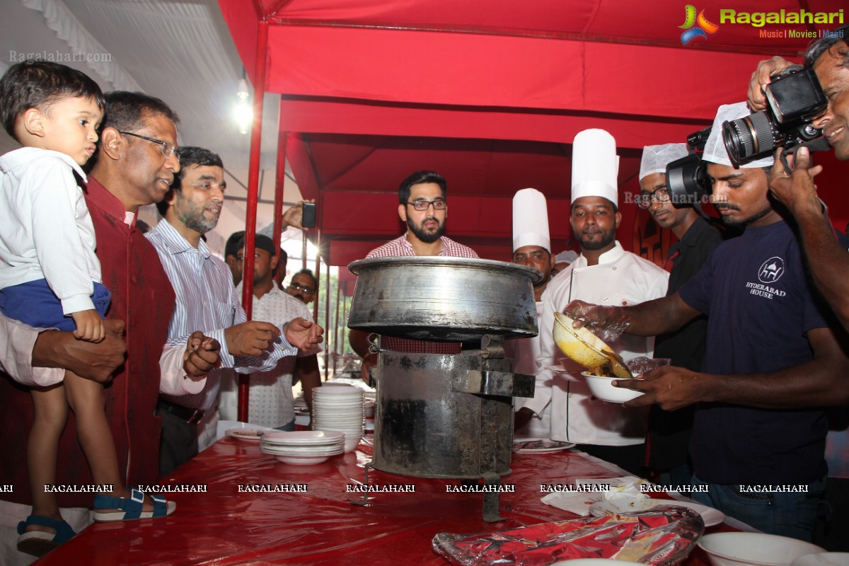 Inauguration of Zaiqa-e-Ramzan by Hyderabad House