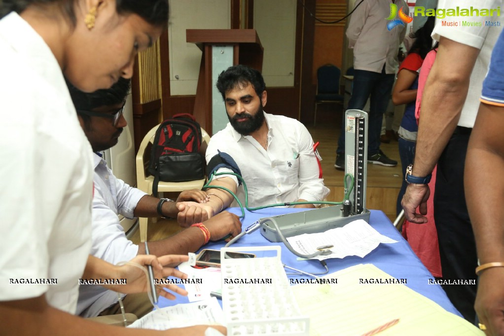 Hyderabad Talwars Cricket Team Blood Donation Camp