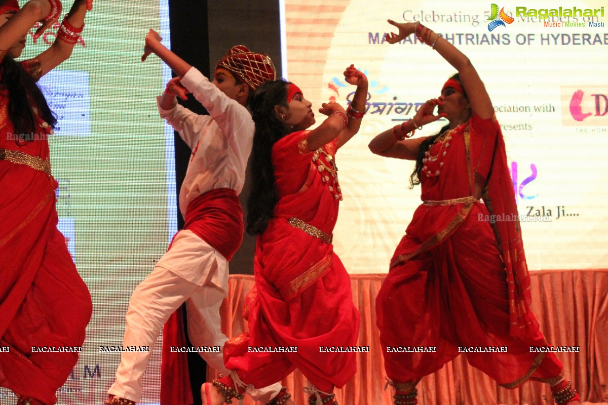 Celebrating 5000 Members in Maharashtrians of Hyderabad with Marathi Movie Team Sairat