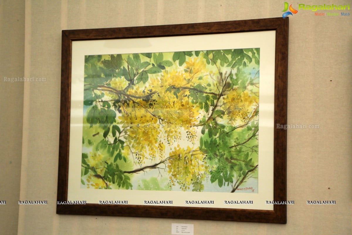 The Song of Flowers - Solo Exhibition of Paintings by Anand Bekwad at Kalakriti Art Gallery