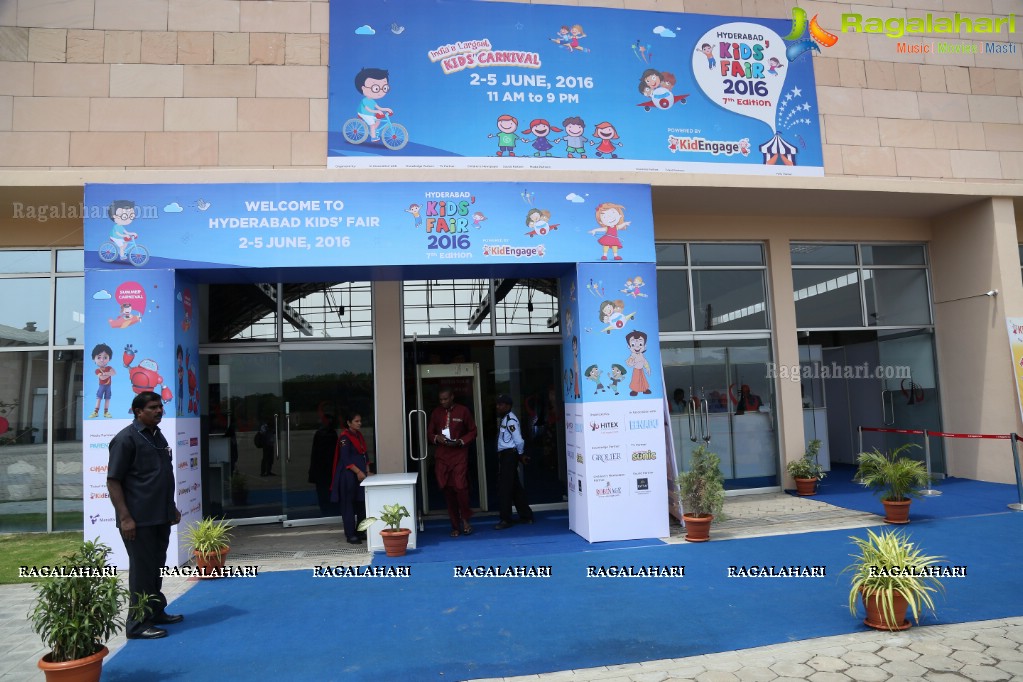 7th Edition of Kids Fair 2016 Inauguration at HITEX Exhibition Center