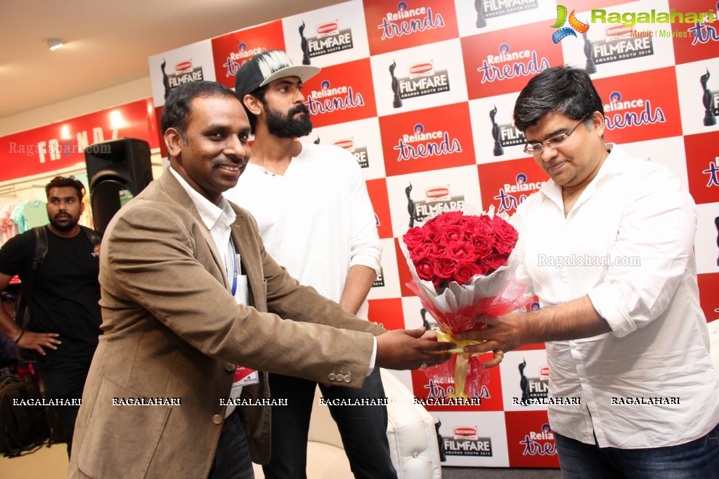 Meet and Greet Rana Daggubati by Reliance Trends, Hyderabad