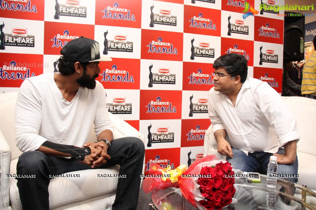 Meet and Greet Rana Daggubati by Reliance Trends, Hyderabad