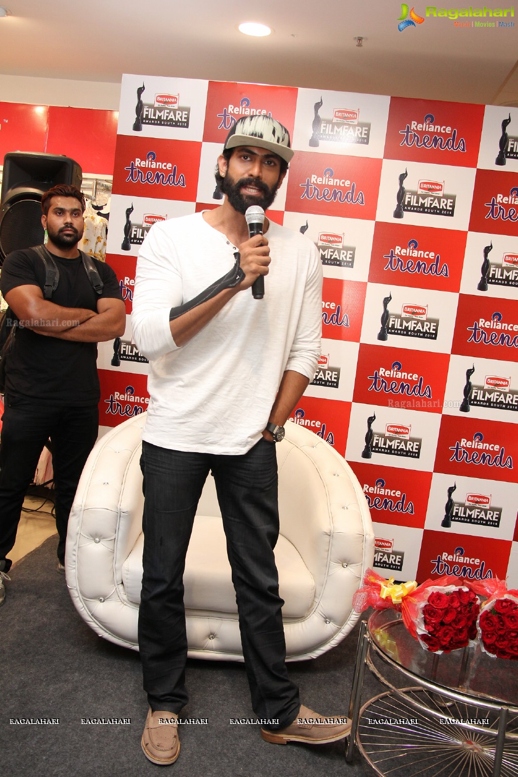 Meet and Greet Rana Daggubati by Reliance Trends, Hyderabad