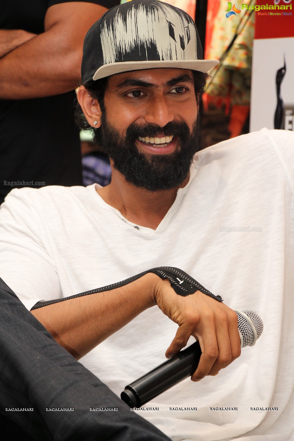 Meet and Greet Rana Daggubati by Reliance Trends, Hyderabad