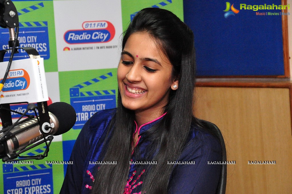 Niharika at Radio City, Hyderabad