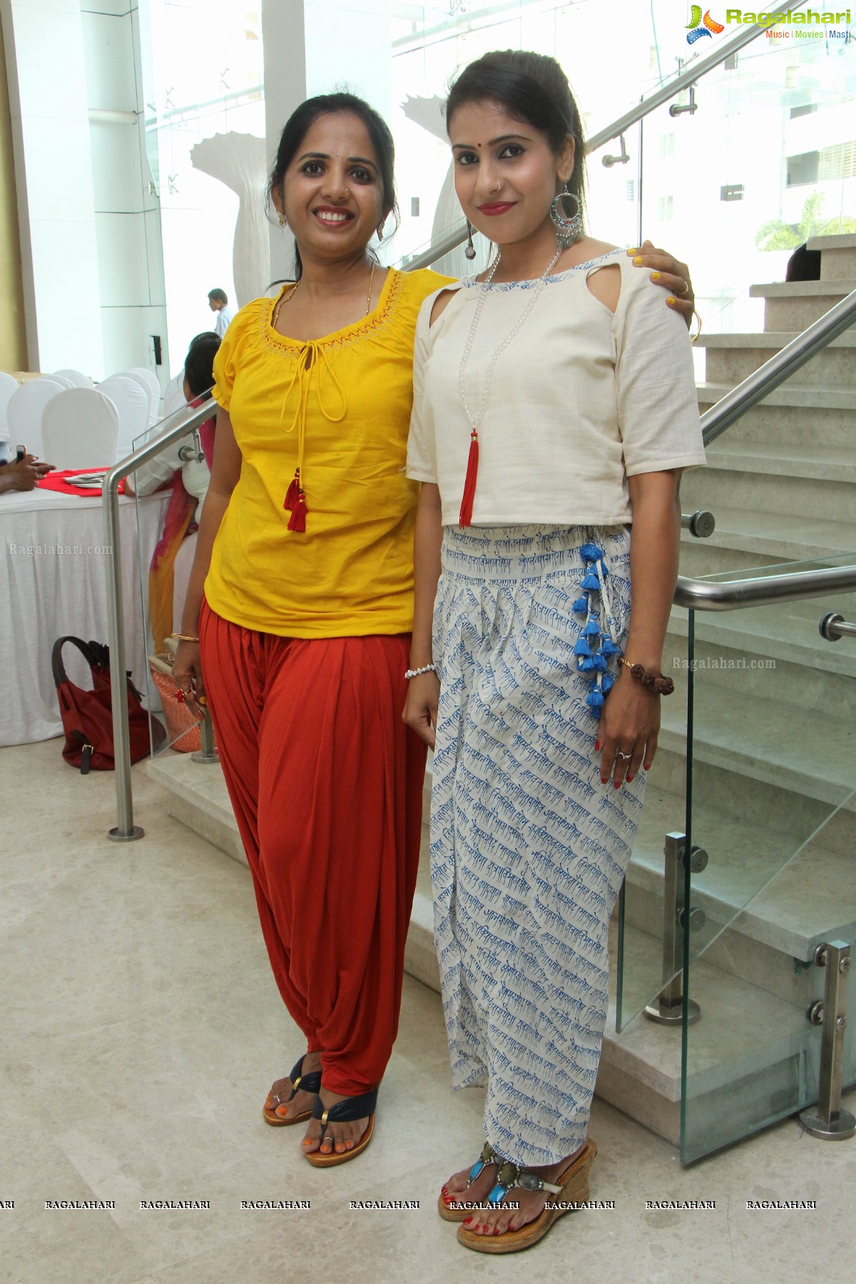 World Yoga Day with Yogini Nisha Pushpavanam and Ruchika Sharma