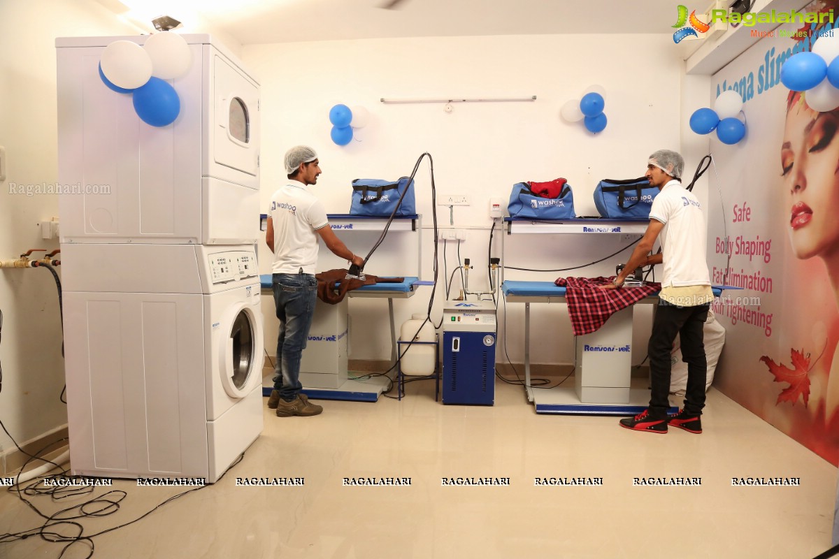 Washoo - Laundry Solutions Outlet Launch by Ravi and Lasya, Hyderabad