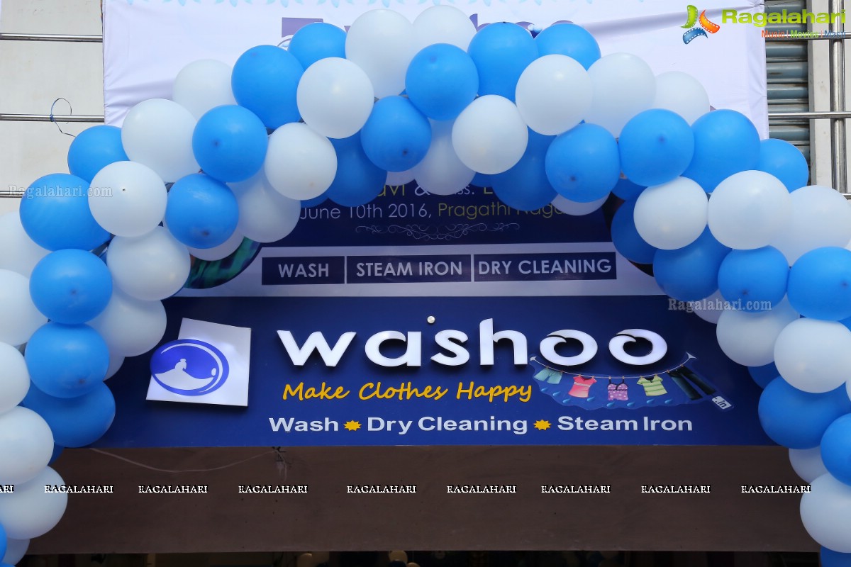 Washoo - Laundry Solutions Outlet Launch by Ravi and Lasya, Hyderabad