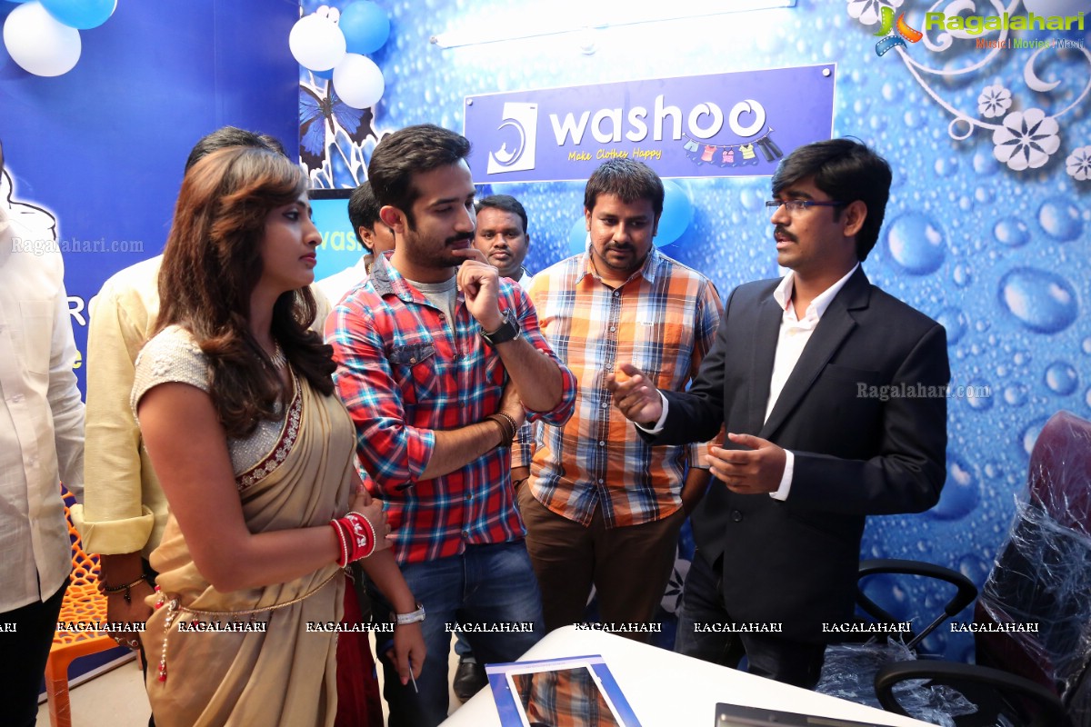 Washoo - Laundry Solutions Outlet Launch by Ravi and Lasya, Hyderabad