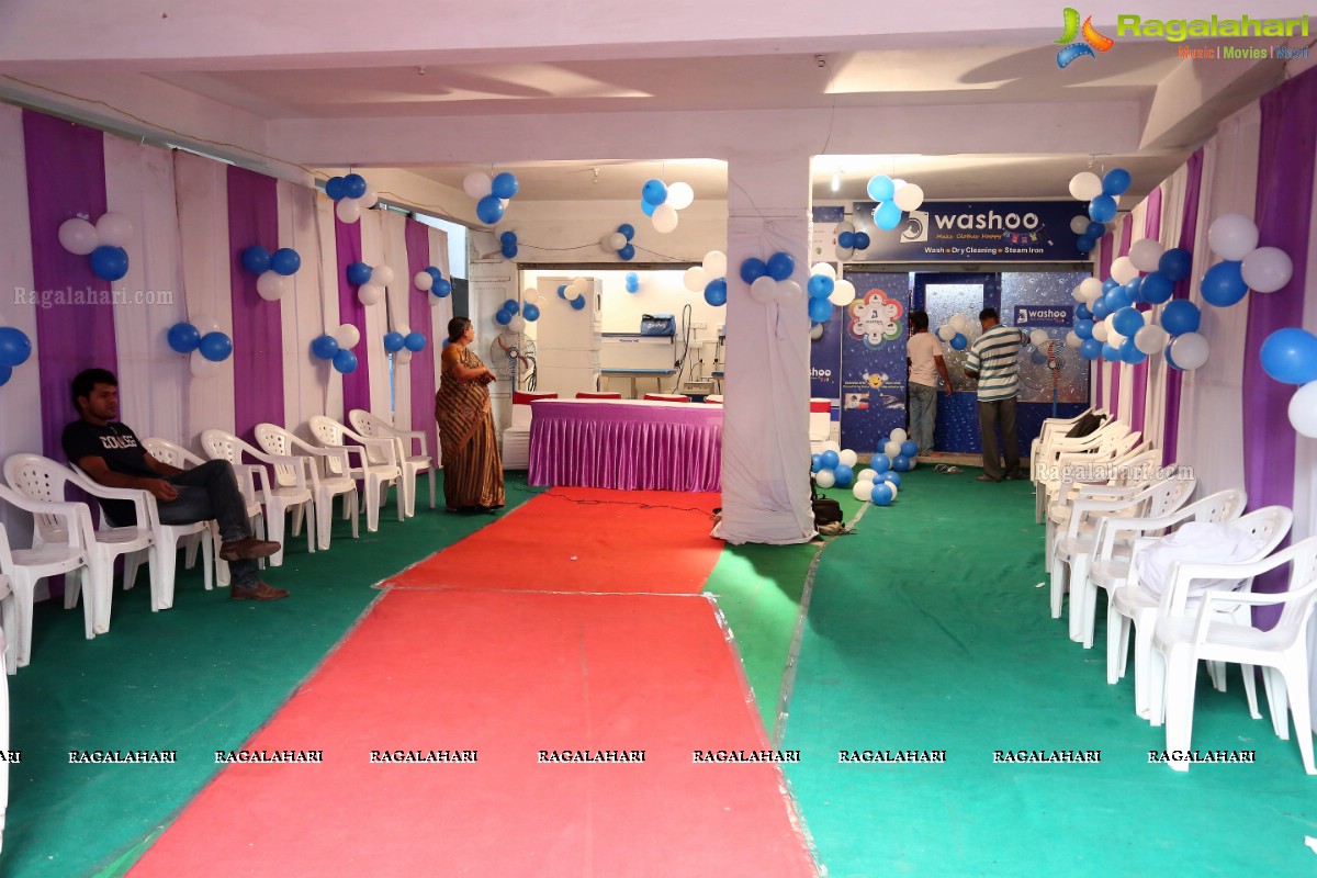 Washoo - Laundry Solutions Outlet Launch by Ravi and Lasya, Hyderabad