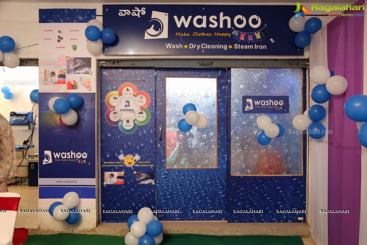 Washoo - Laundry Solutions Outlet Launch by Ravi and Lasya, Hyderabad