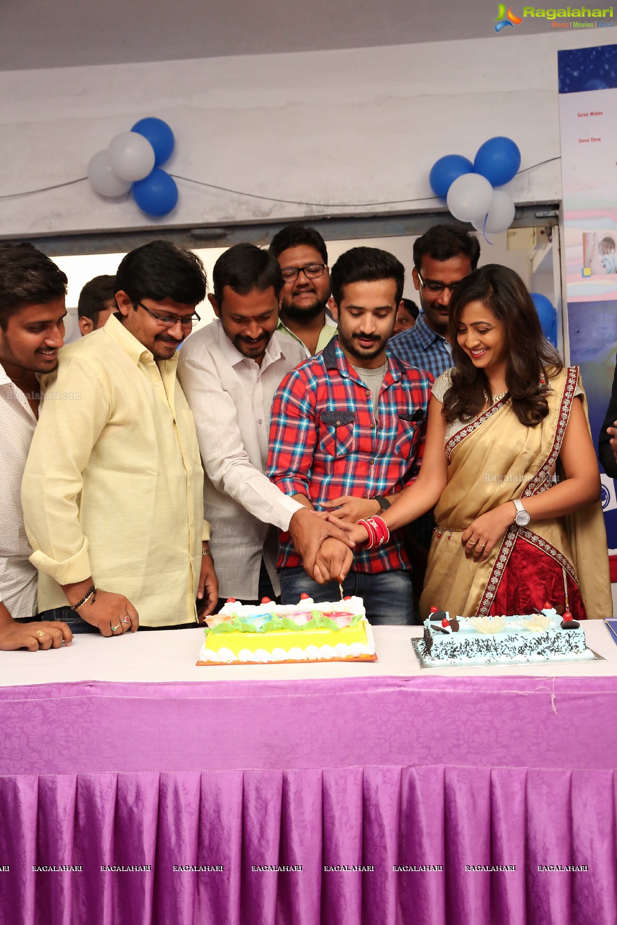 Washoo - Laundry Solutions Outlet Launch by Ravi and Lasya, Hyderabad