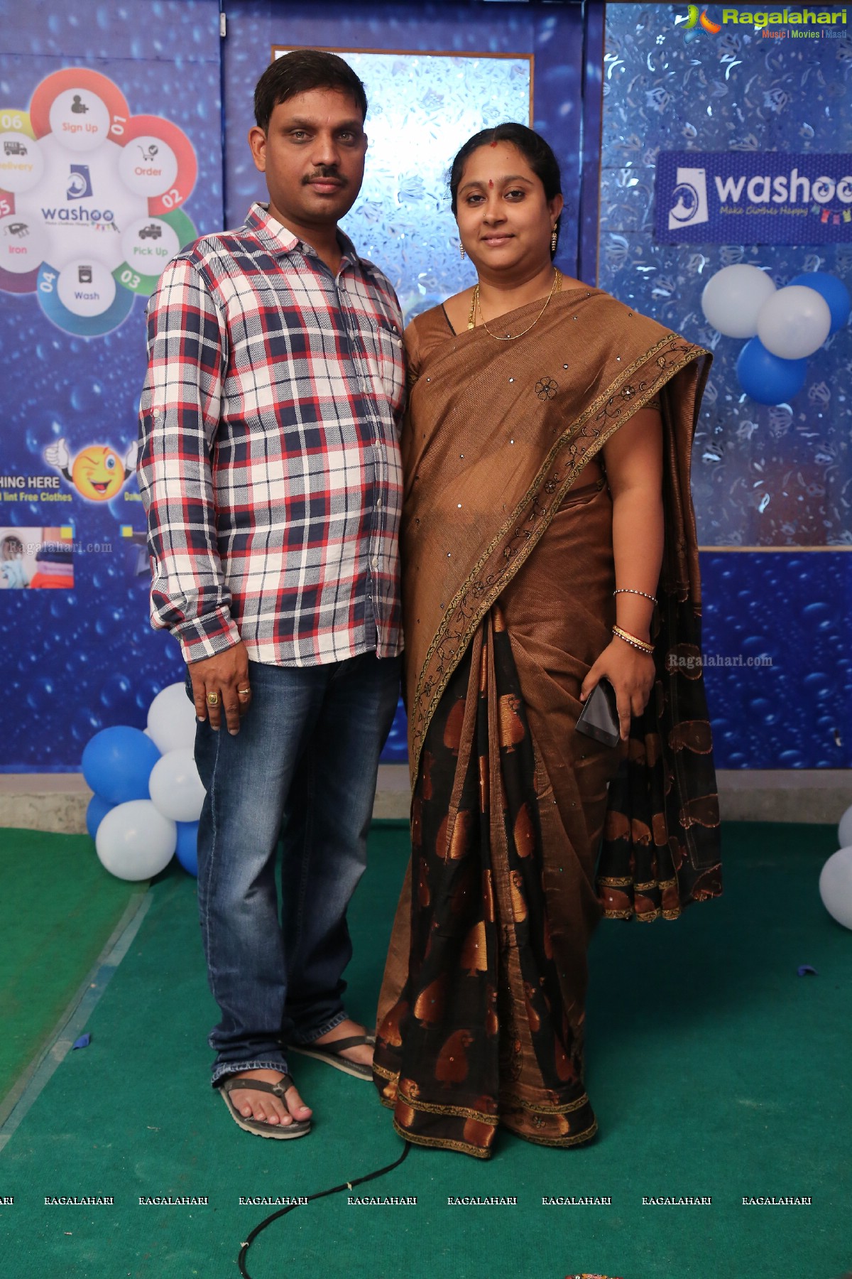 Washoo - Laundry Solutions Outlet Launch by Ravi and Lasya, Hyderabad