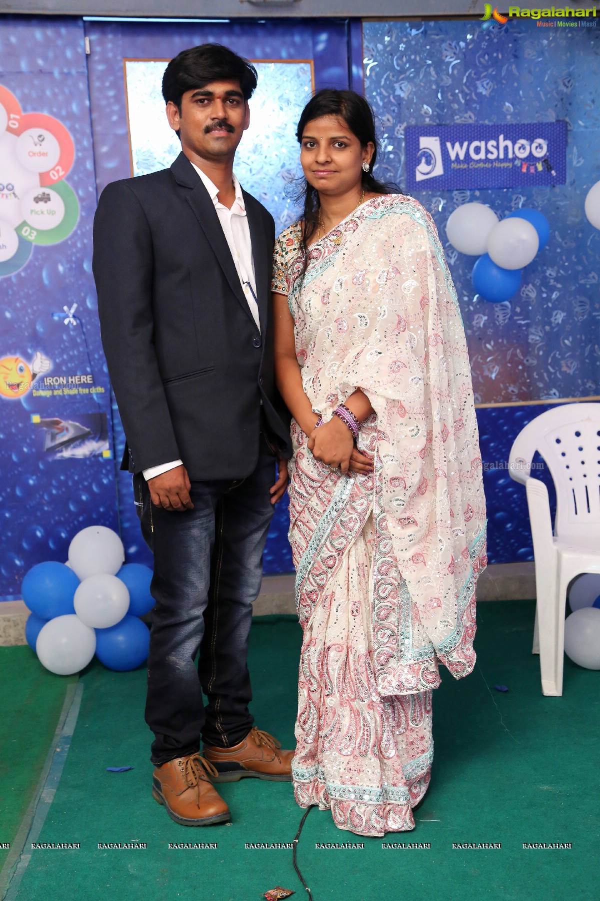 Washoo - Laundry Solutions Outlet Launch by Ravi and Lasya, Hyderabad