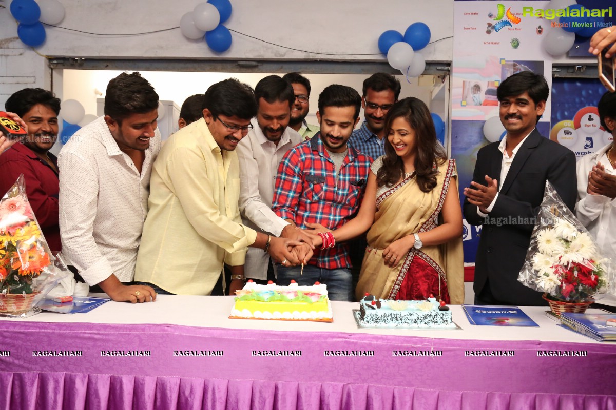 Washoo - Laundry Solutions Outlet Launch by Ravi and Lasya, Hyderabad