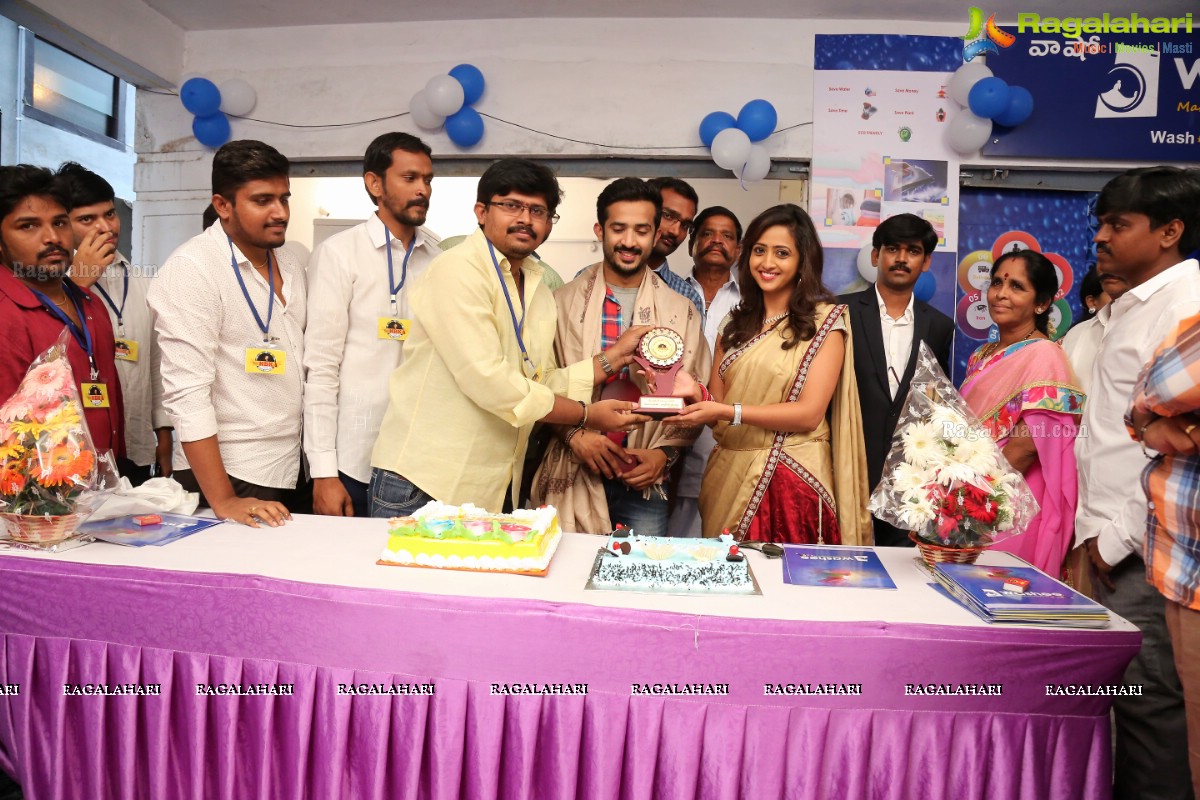 Washoo - Laundry Solutions Outlet Launch by Ravi and Lasya, Hyderabad