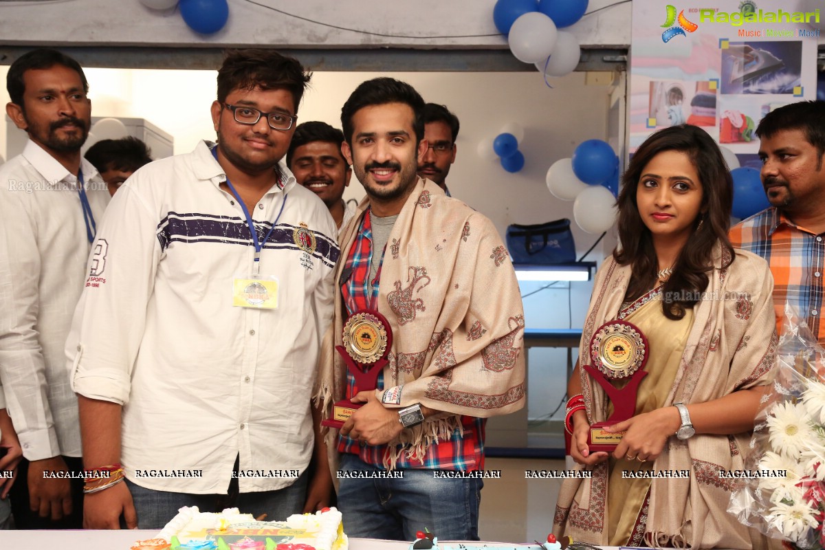 Washoo - Laundry Solutions Outlet Launch by Ravi and Lasya, Hyderabad